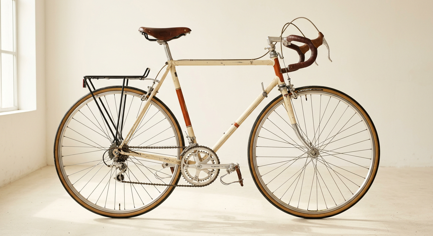 Photo d'exemple : Vélo de ville vintage