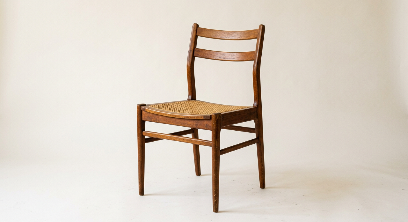 Photo d'exemple : Chaise cannée